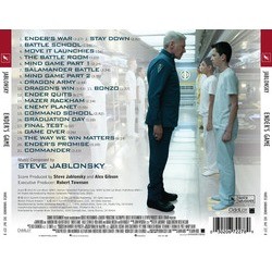 Ender's Game Trilha sonora (Steve Jablonsky) - CD capa traseira
