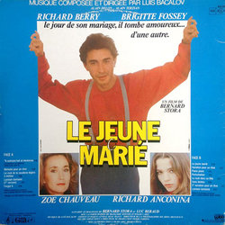 Le Jeune Mari Ścieżka dźwiękowa (Luis Bacalov) - Tylna strona okladki plyty CD
