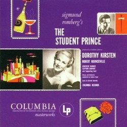 The Student Prince Soundtrack (Dorothy Donnelly, Sigmund Romberg) - CD cover
