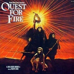 Quest for Fire Trilha sonora (Philippe Sarde) - capa de CD