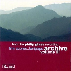 Jenipapo Trilha sonora (Philip Glass) - capa de CD