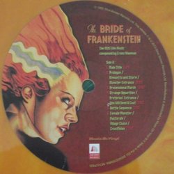 The Bride of Frankenstein サウンドトラック (Franz Waxman) - CDインレイ