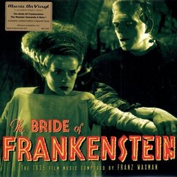 The Bride of Frankenstein サウンドトラック (Franz Waxman) - CDカバー