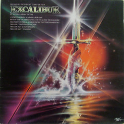 Excalibur Trilha sonora (Carl Orff, Richard Wagner) - capa de CD