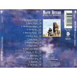 Winnetou Melodien サウンドトラック (Martin Bttcher) - CD裏表紙