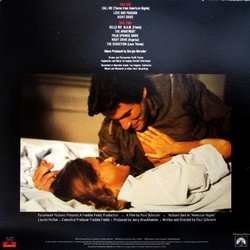 American Gigolo Soundtrack (Giorgio Moroder) - CD Back cover