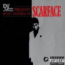 Music inspired by Scarface Soundtrack (Various Artists) - CD cover