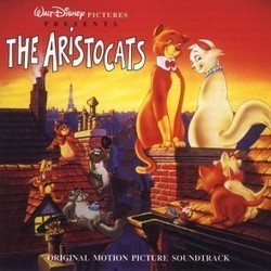 The AristoCats Soundtrack (George Bruns, Richard M. Sherman, Robert B. Sherman) - CD cover