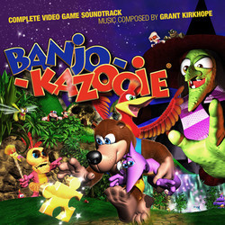 Banjo-Kazooie Trilha sonora (Grant Kirkhope) - capa de CD