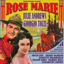 Rose Marie Trilha sonora (Rudolf Friml, Oscar Hammerstein II, Otto Harbach, Herbert Stothart) - capa de CD