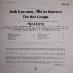 The Odd Couple Colonna sonora (Neal Hefti) - Copertina posteriore CD