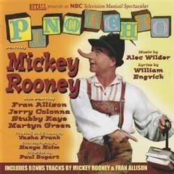 Pinocchio Soundtrack (Original Cast, William Engvick, Alec Wilder) - CD cover