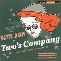 Twos Company サウンドトラック (Sammy Cahn, Vernon Duke, Ogden Nash) - CDカバー