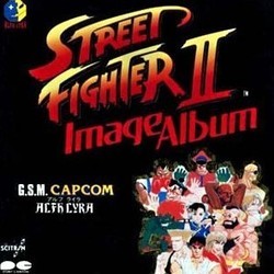Street Fighter II Trilha sonora (Isao Abe, Tetsuya Nishimura, Yoshihiro Sakaguchi, Yoko Shimomura) - capa de CD