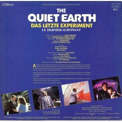 The Quiet Earth Soundtrack (John Charles) - CD Back cover