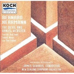The Devil and Daniel Webster Trilha sonora (Bernard Herrmann) - capa de CD