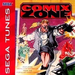 Comix Zone Trilha sonora (Howard Drossin) - capa de CD