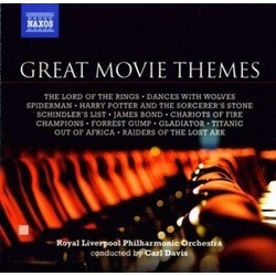 Great Movie Themes Soundtrack (Various Artists, Carl Davis) - CD cover