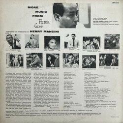 More Music from Peter Gunn Soundtrack (Henry Mancini) - CD Back cover