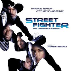 Street Fighter: The Legend of Chun-Li サウンドトラック (Stephen Endelman) - CDカバー