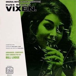 Vixen Trilha sonora (Bill Loose) - capa de CD