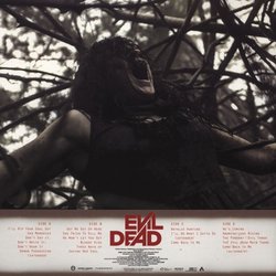 Evil Dead Trilha sonora (Roque Baos) - CD capa traseira