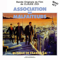 Association de Malfaiteurs サウンドトラック (Francis Lai) - CDカバー