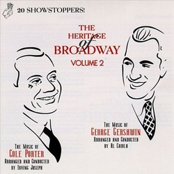 The Heritage of Broadway, Vol.2 Soundtrack (Al Caiola, George Gershwin, Irving Joseph, Cole Porter) - CD cover