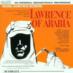 Lawrence of Arabia サウンドトラック (Maurice Jarre) - CDカバー