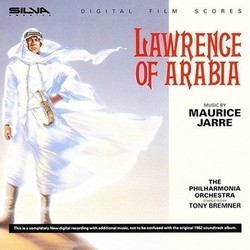 Lawrence of Arabia Ścieżka dźwiękowa (Maurice Jarre) - Okładka CD