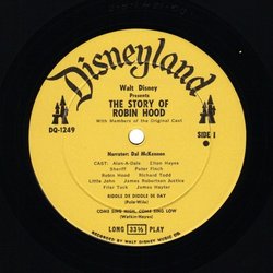 The Story Of Robin Hood Ścieżka dźwiękowa (Various Artists, Dal McKennon, Clifton Parker) - wkład CD