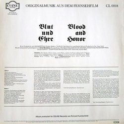 Blood and Honor Colonna sonora (Ernst Brandner) - Copertina posteriore CD