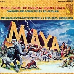 Maya Trilha sonora (Riz Ortolani) - capa de CD