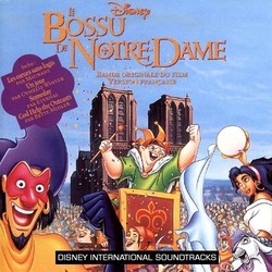 Le Bossu de Notre Dame Soundtrack (Alan Menken) - CD cover
