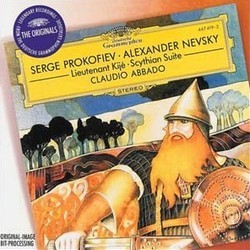 Alexander Nevsky / Lieutenant Kij サウンドトラック (Sergei Prokofiev) - CDカバー