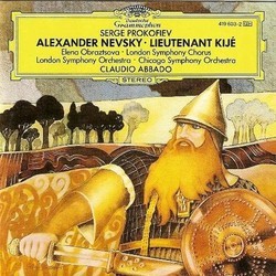 Alexander Nevsky / Lieutenant Kij Colonna sonora (Sergei Prokofiev) - Copertina del CD