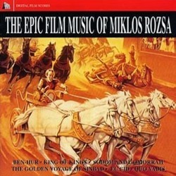 The Epic Film Music of Mikls Rzsa Trilha sonora (Mikls Rzsa) - capa de CD