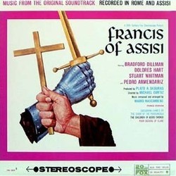 Francis of Assisi Trilha sonora (Mario Nascimbene) - capa de CD