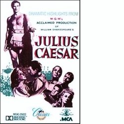 Julius Caesar サウンドトラック (Various Artists, Mikls Rzsa) - CDカバー