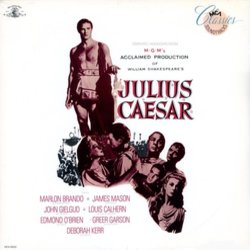 Julius Caesar Soundtrack (Various Artists, Mikls Rzsa) - CD cover