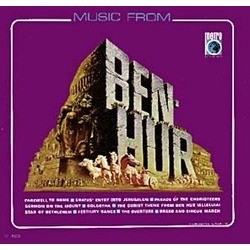 Music from Ben-Hur 声带 (Miklós Rózsa) - CD封面