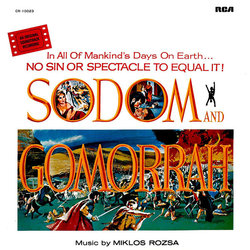 Sodom and Gomorrah Bande Originale (Miklós Rózsa) - Pochettes de CD