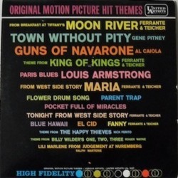 Original Motion Picture Hit Themes Soundtrack (Leonard Bernstein, Henry Mancini, Mario Nascimbene, Andr Previn, Harold Rome, Mikls Rzsa, Dimitri Tiomkin) - CD cover