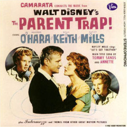 The Parent Trap! Trilha sonora (Richard M. Sherman, Robert B. Sherman, Paul J. Smith) - capa de CD