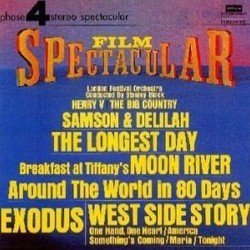Film Spectacular! Soundtrack (Leonard Bernstein, Ernest Gold, Maurice Jarre, Jerome Moross, Clifton Parker, William Walton, Victor Young) - CD cover