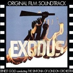 Exodus Trilha sonora (Ernest Gold) - capa de CD