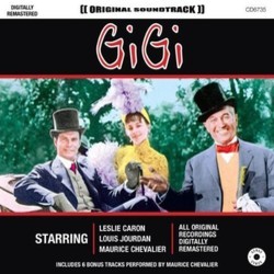 Gigi Soundtrack (Original Cast, Alan Jay Lerner , Frederick Loewe) - CD-Cover