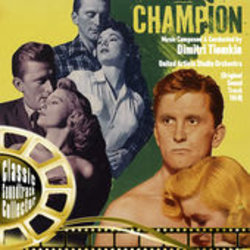 Champion サウンドトラック (Dimitri Tiomkin) - CDカバー