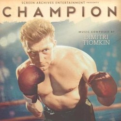 Champion Colonna sonora (Dimitri Tiomkin) - Copertina del CD