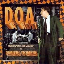 D.O.A. Trilha sonora (Dimitri Tiomkin) - capa de CD